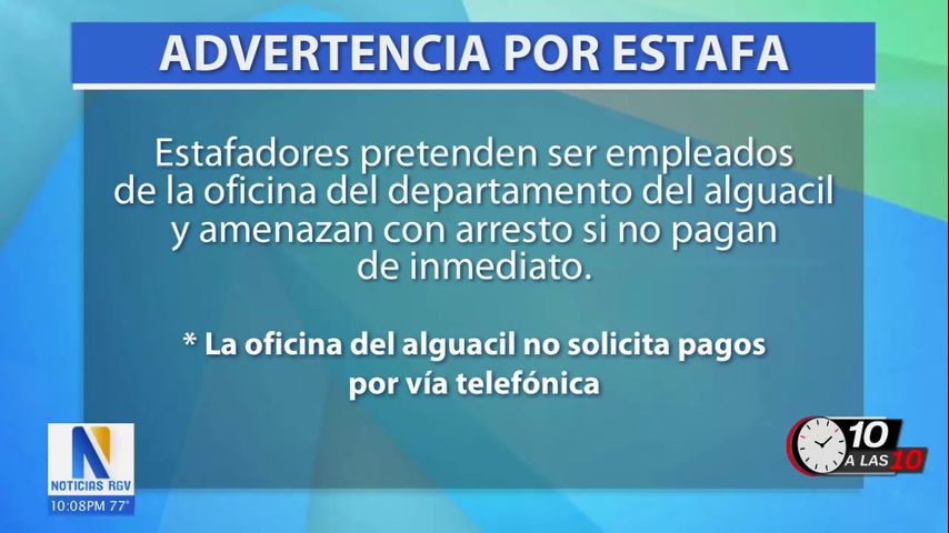 Alertan sobre estafa telefónica en el condado Starr con falsos pedidos de dinero