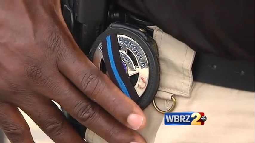 Law enforcement from across Louisiana assisting officers in Baton Rouge