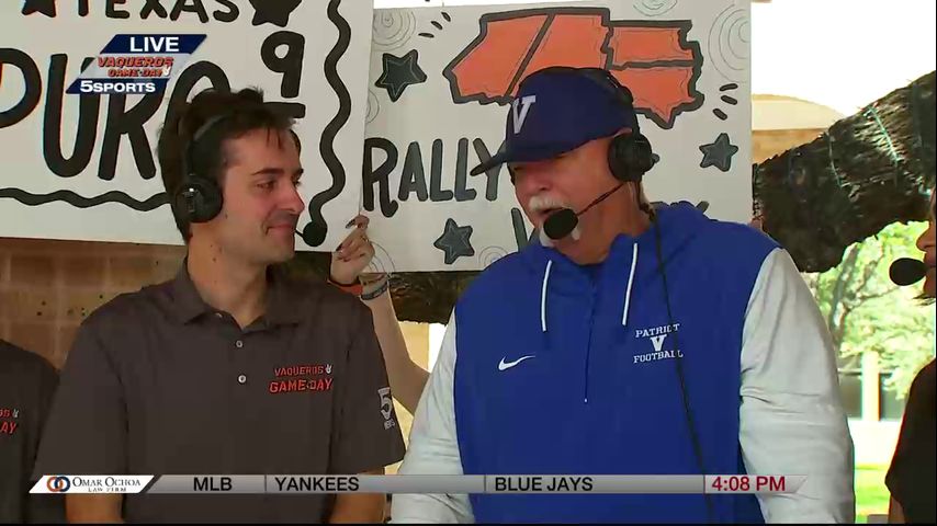 Coach's Take: Mission Veterans head coach discusses Patriots, Vaqueros football