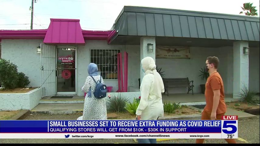 Financial help is on the way for McAllen business owners