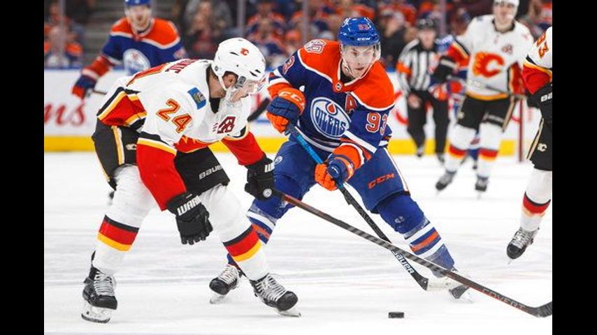 Koskinen, McDavid help Oilers beat Flames 1-0