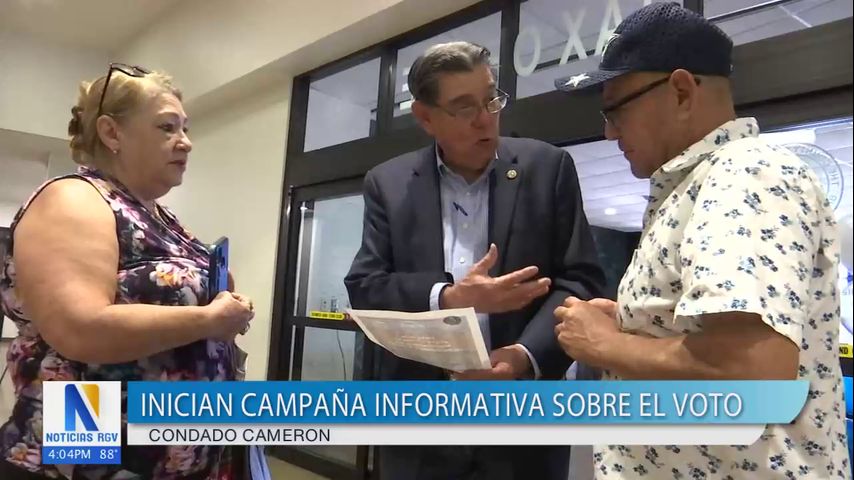 Realizan campaña informativa sobre el voto al impuesto predial