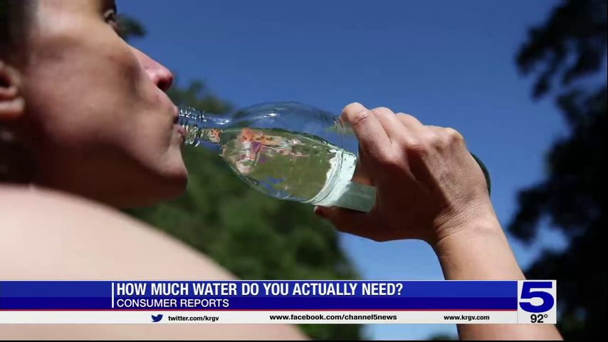 Consumer Reports: How much water do you actually need?