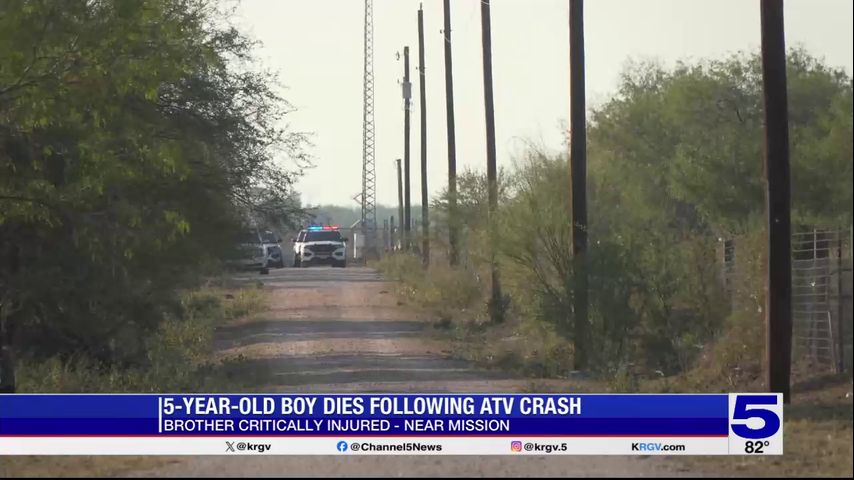 5-year-old boy killed following ATV crash near Mission