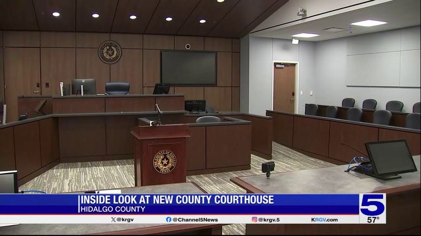 Inside look at the new Hidalgo County Courthouse