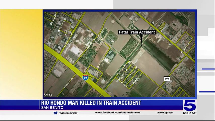 Police: Rio Hondo man struck, killed by train in San Benito