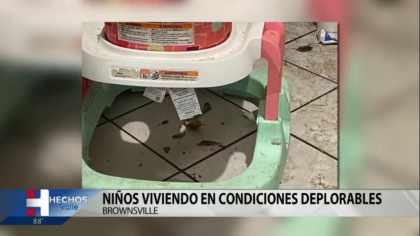 Policía de Brownsville: Ocho personas arrestadas después de que encontraron a niños viviendo en condiciones 