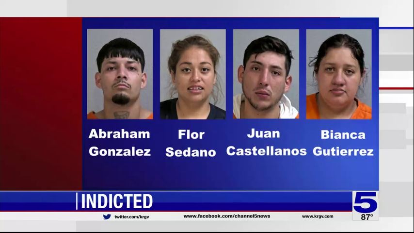 Four suspects indicted in connection with a Pharr murder