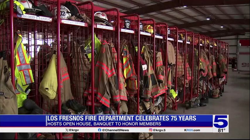 Los Fresnos Fire Department celebrates 75 years