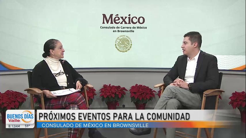 Consulado de México en Brownsville presenta sus próximos eventos para la comunidad