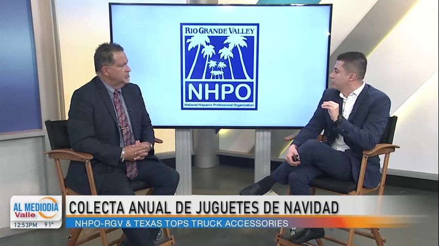 Realizan colecta anual de juguetes de navidad en McAllen