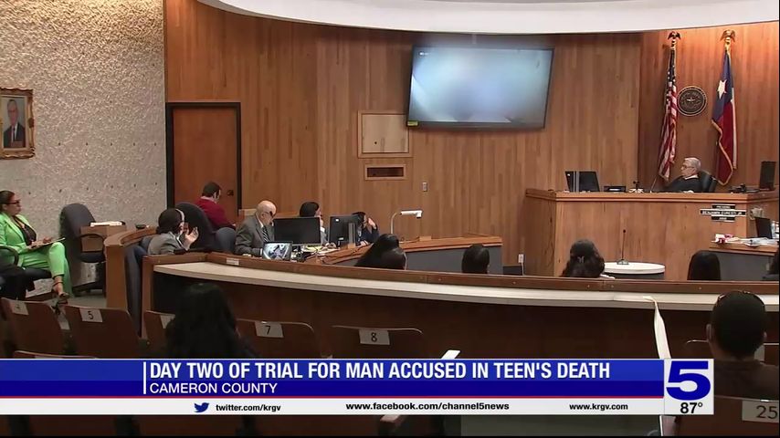 Defendant in murder trial claiming self-defense in connection with death of Harlingen teen