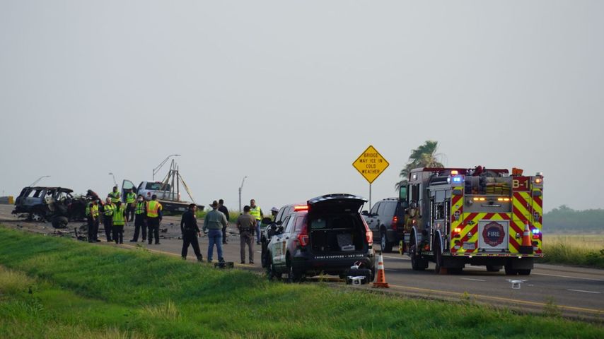 Edinburg police: 1 dead, 6 hospitalized in wrong-way driver crash