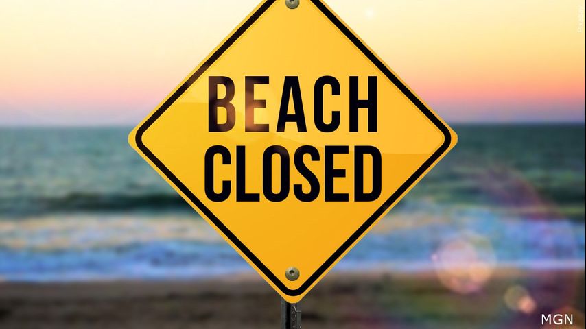 Cameron County beaches closed due to high tides brought by Hurricane Rafael