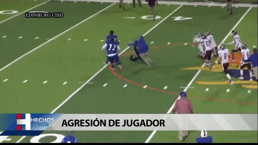 Fijan fianza de 10 mil dólares a el jugador del equipo Bobcats de Edinburg acusado de agredir a un árbitro