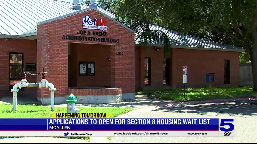 McAllen Housing Authority opening its waiting list for Section 8 housing