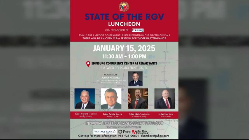 Local leaders to host annual State of the Rio Grande Valley luncheon