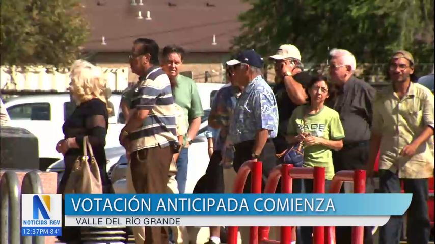 Inician las votaciones anticipadas en el condado Hidalgo