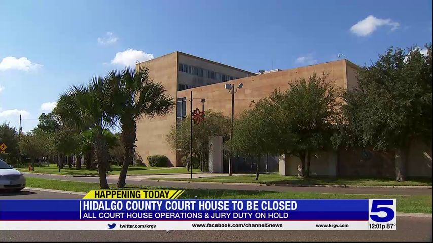 Hidalgo County Courthouse temporarily closing for AC repairs