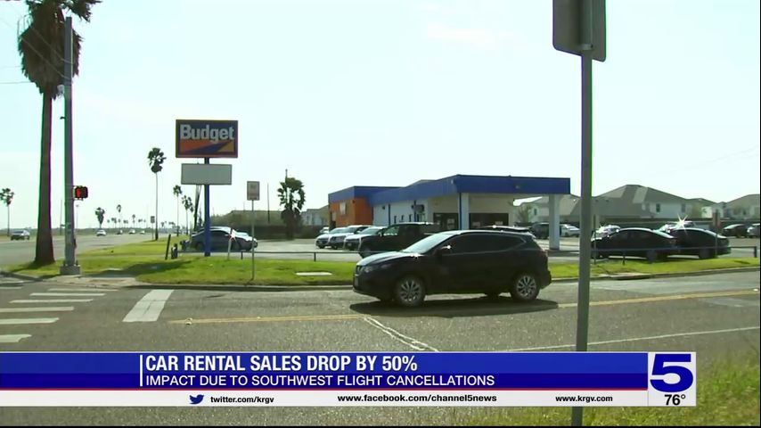 Harlingen car rental agency affected by Southwest cancellations