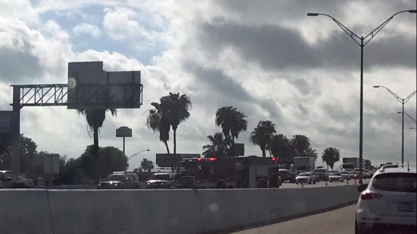 Accident Temporarily Closed Part of Westbound Expressway in Alamo