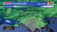 Saturday AM forecast: Rain and storms likely, some heavy. Improving late Sunday