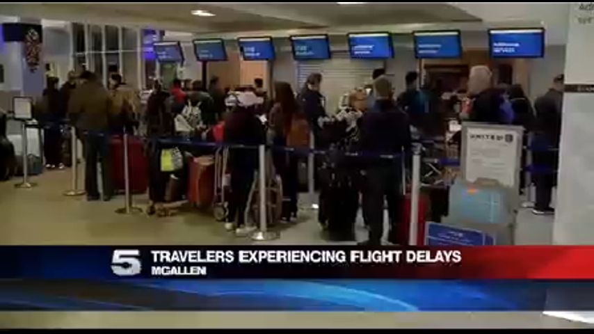 Flights at Valley Airports Delayed