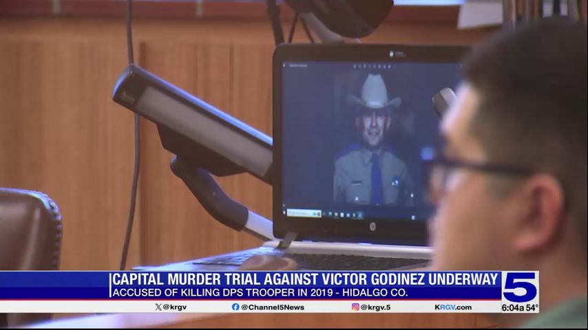 Trial of man accused of killing DPS trooper wraps up day one