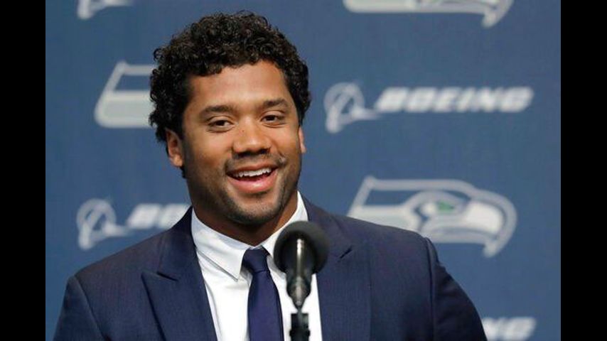Wilson looking at next decade after new deal with Seahawks
