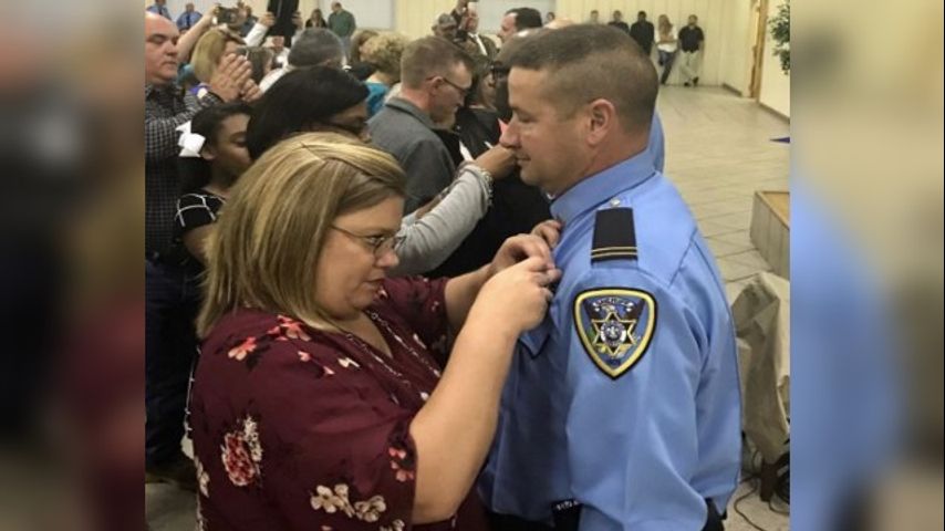 Cadets graduation in Lafourche Parish