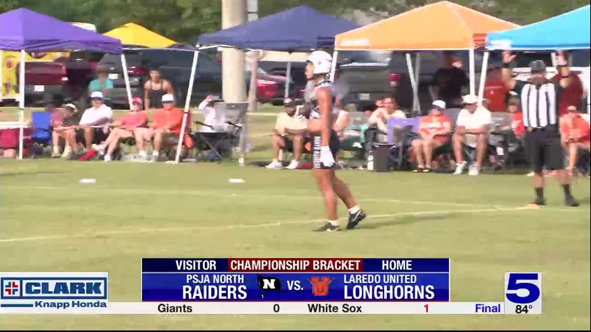 PSJA North wins game one of the 7-on-7 Championship Bracket, fall to Dripping Springs