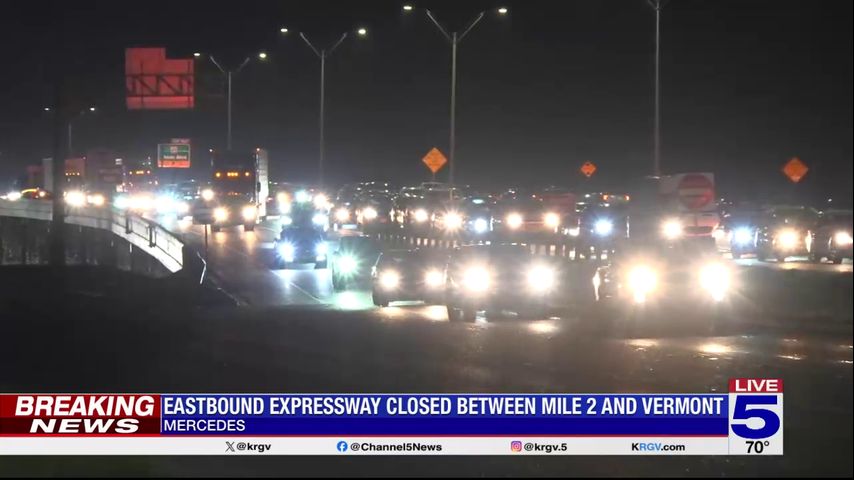 Expressway reopens following grease spill near Mercedes