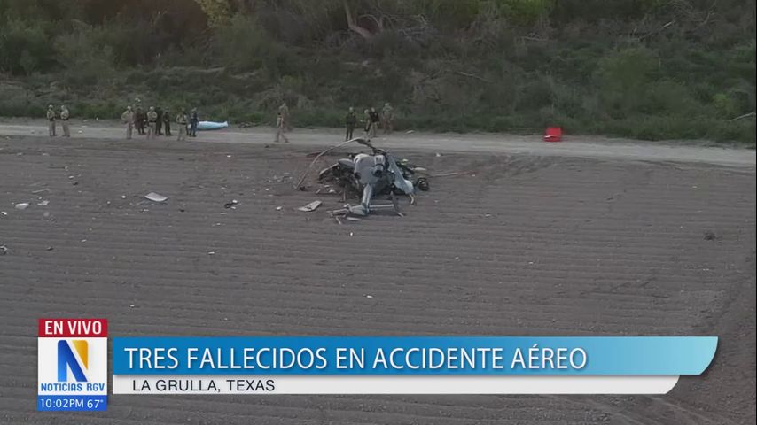 Tres víctimas mortales y un herido tras accidente de helicóptero cerca de La Grulla