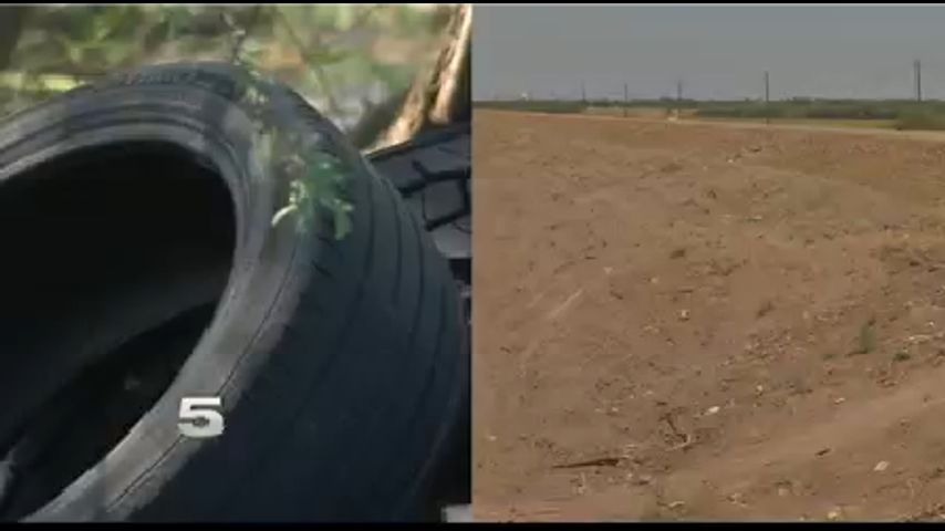 McAllen Mud Pit Commonly Used for Illegal Dumping Cleared Out