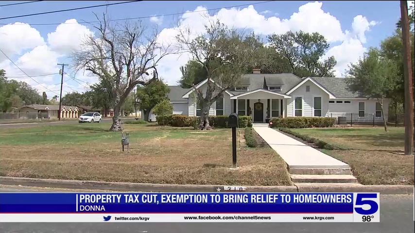 Property tax cut, homestead exemption to bring relief to Donna homeowners