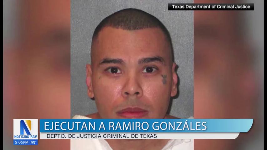 Ejecutan a Ramiro Gonzales en Texas por asesinato y agresión sexual de joven