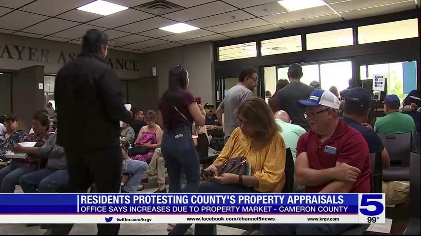 Cameron County residents protesting property appraisals in record numbers