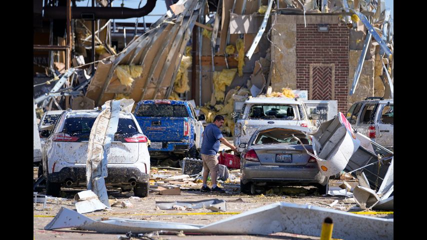 Más de 1 millón de usuarios sin luz en Texas debido a las fuertes tormentas