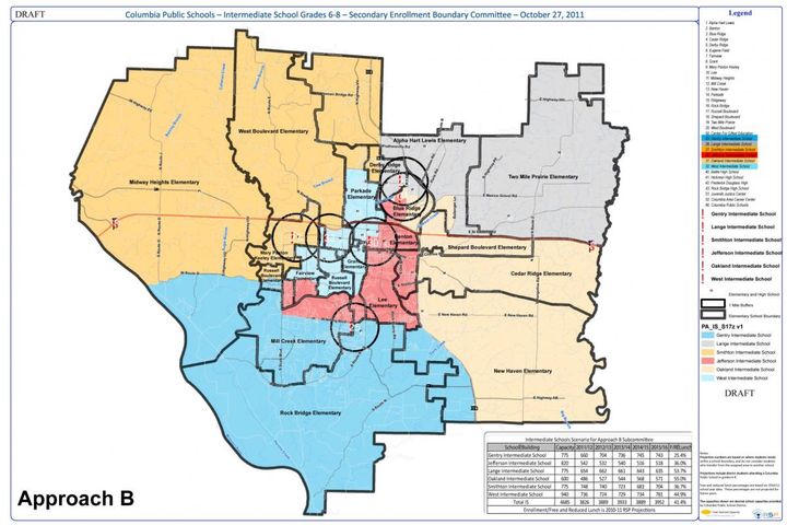 Columbia School Board Approves 2013 Boundary Lines