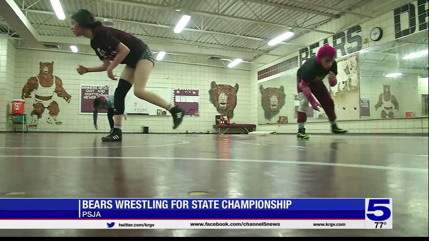 Bears trio wrestling for state championship