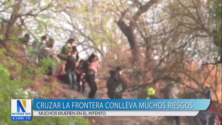 Cruzar la frontera conlleva muchos riesgos