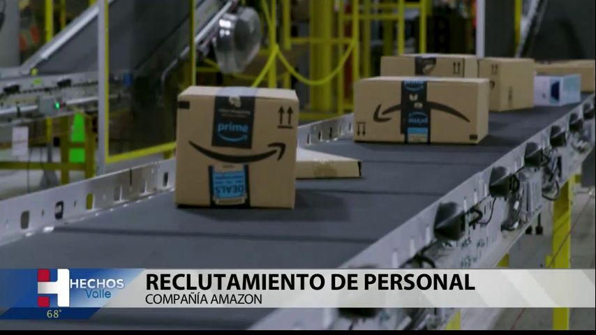 Amazon busca reclutar empleados en el almacén de McAllen