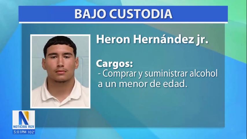 Testigos evidencian la participación de Heron Hernández en una fiesta en McAllen