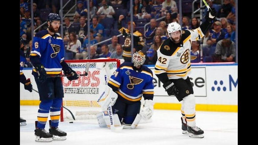 The Latest: Kuhlman replaces Backes in Cup Final Game 6