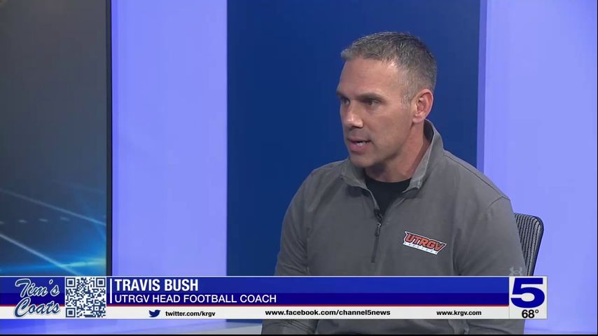 INTERVIEW: New UTRGV Head Football Coach Travis Bush Gives First Interview