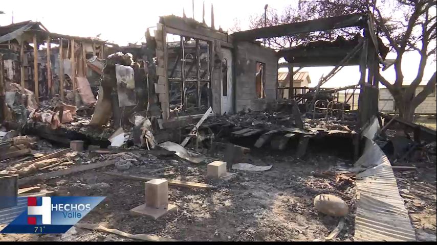 El hogar de una familia en Río Hondo es consumido por un feroz incendio