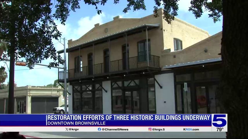 Real estate group renovating three historic buildings in Brownsville