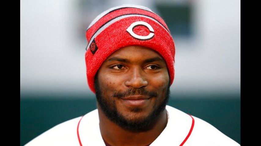 Puig leaves LA, warms to wintery new home with Reds