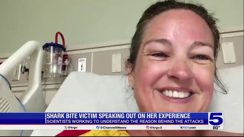 South Padre island shark attack victim speaks out