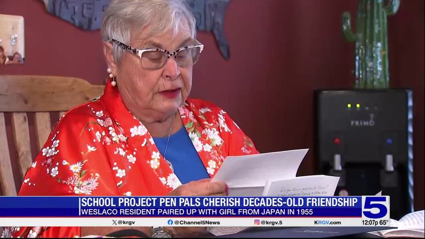 Weslaco resident stays in contact with pen pal for nearly seven decades